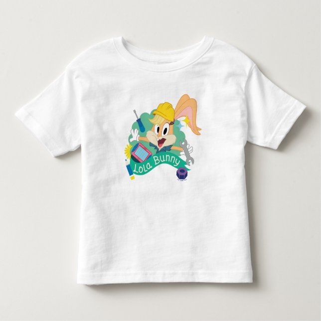 Camiseta De Bebé BUGS BUNNY BUILDERS™| Gráfico de caracteres Lola B (Anverso)