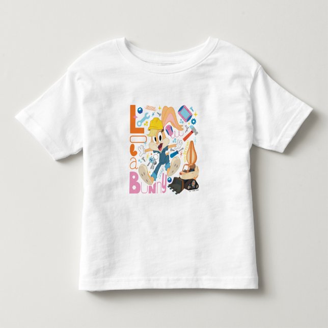 Camiseta De Bebé BUGS BUNNY BUILDERS™| Herramientas de trabajo de L (Anverso)