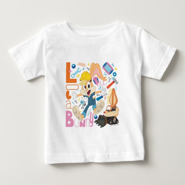 Camiseta De Bebé BUGS BUNNY BUILDERS™| Herramientas de trabajo para (Anverso)