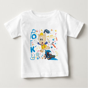 Camiseta De Bebé BUGS BUNNY BUILDERS™  Porky Pig Work Tools