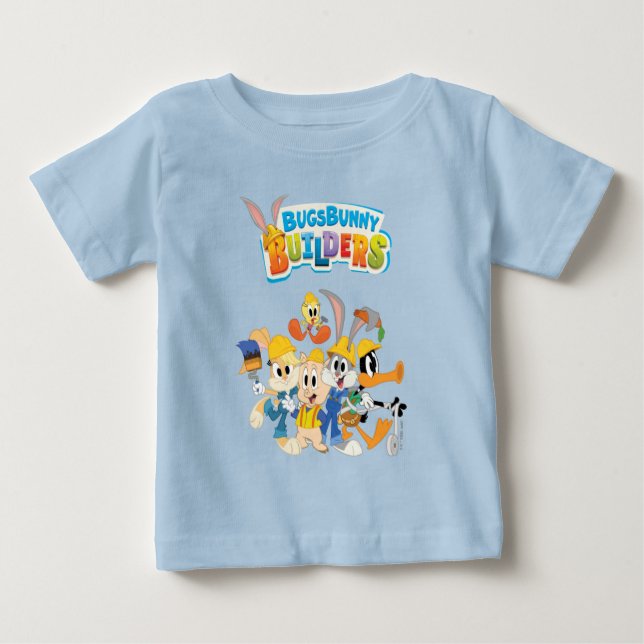 Camiseta De Bebé BUGS BUNNY BUILDERS™| The Looney Builders Group (Anverso)