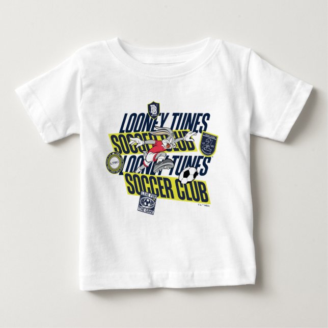 Camiseta De Bebé BUGS BUNNY™ LOONEY TUNES™ Soccer Club (Anverso)