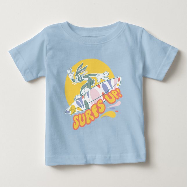 Camiseta De Bebé BUGS BUNNY™ - ¡Surfs Up! (Anverso)