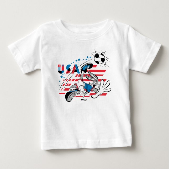 Camiseta De Bebé BUGS BUNNY™ Team USA Soccer Graphic (Anverso)