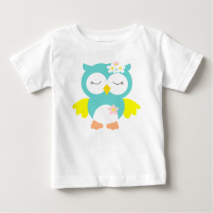 Camiseta De Bebé búho
