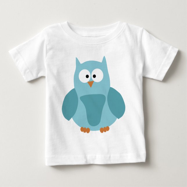 Camiseta De Bebé Búho adorable (Anverso)
