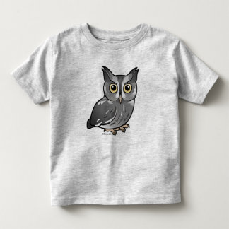 Camiseta De Bebé Búho de chillido del este (fase gris)