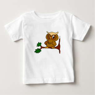 Camiseta De Bebé Búho de Olly