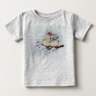 Camiseta De Bebé Búho lindo para regalo de niño o niña 
