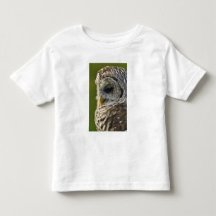 Camiseta De Bebé Búho listado, Strix varia, Michigan