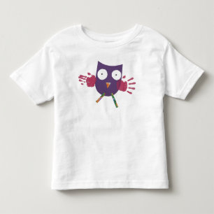 Camiseta De Bebé Búho práctico - niño