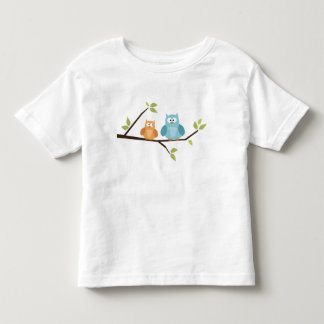 Camiseta De Bebé Búhos en un árbol