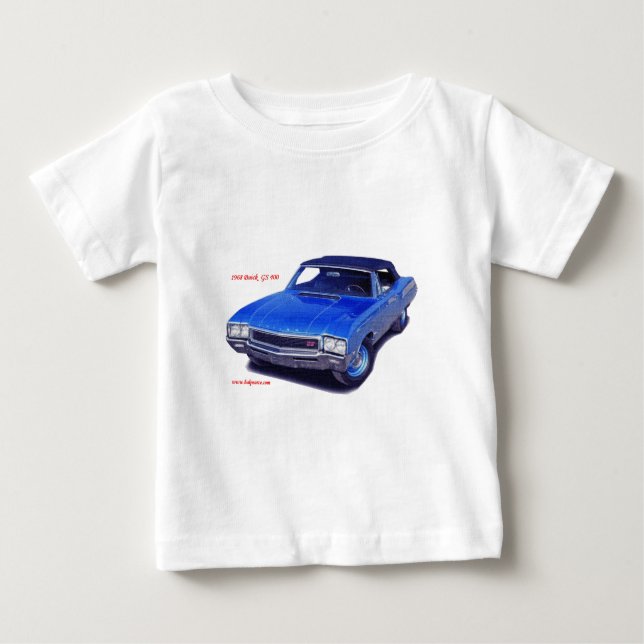Camiseta De Bebé Buick 1968 GS 400 (Anverso)