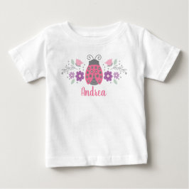 Camiseta De Bebé Buirosis rosada