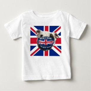 CAMISETA DE BEBÉ BULLDOG BRITÁNICO