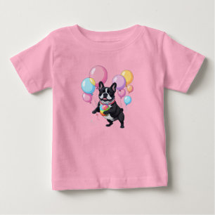 Camiseta De Bebé Bulldog Francés Día Feliz Bulldog Francés