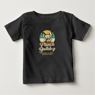 Camiseta De Bebé bulldog francés   regalo de mujeres enamoradas de 