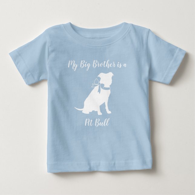 Camiseta De Bebé Bulldog Pit Gran Hermano (Anverso)