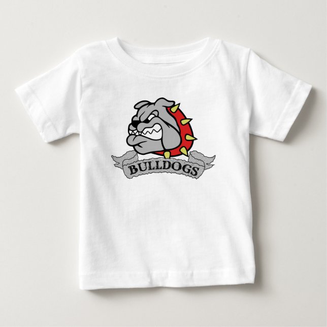Camiseta De Bebé Bulldoges Mason (Anverso)