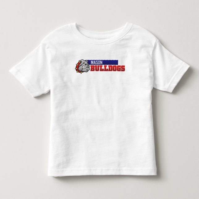 Camiseta De Bebé Bulldoges Mason #3 (Anverso)