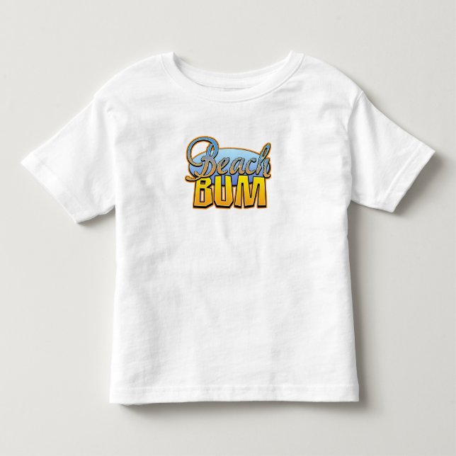 Camiseta De Bebé Bum de playa (Anverso)
