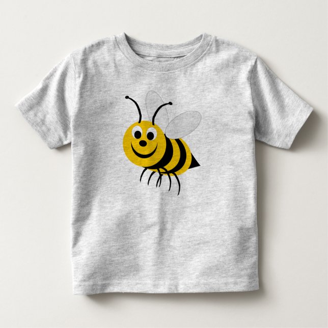 Camiseta De Bebé Bumble Bee Toddler Tee Shirt (Anverso)