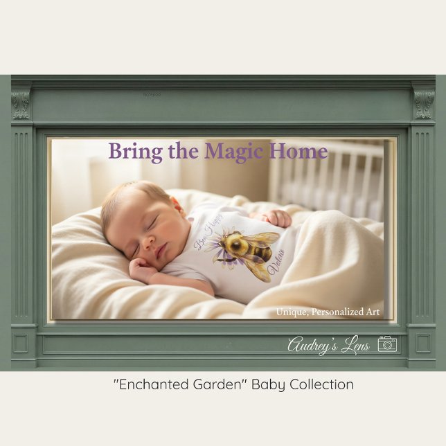 Camiseta De Bebé Bumblebee Baby T-Shirt | Whimsical Bee Happy (Subido por el creador)