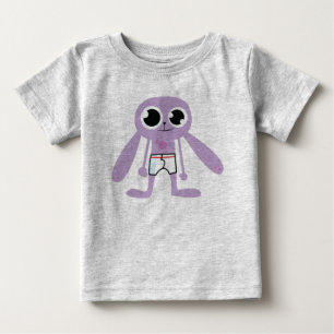 Camiseta De Bebé bunnie del undie