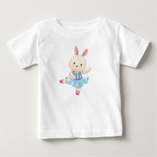 Camiseta De Bebé Bunny Ballerina Baby T-Shirt