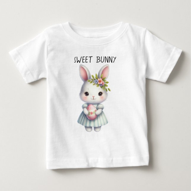 Camiseta De Bebé Bunny Easter (Anverso)