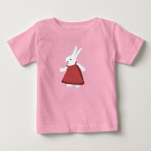 Camiseta De Bebé Bunny Funny (Anverso)