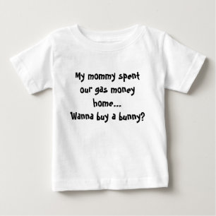 Camiseta De Bebé Bunny money kids shirt