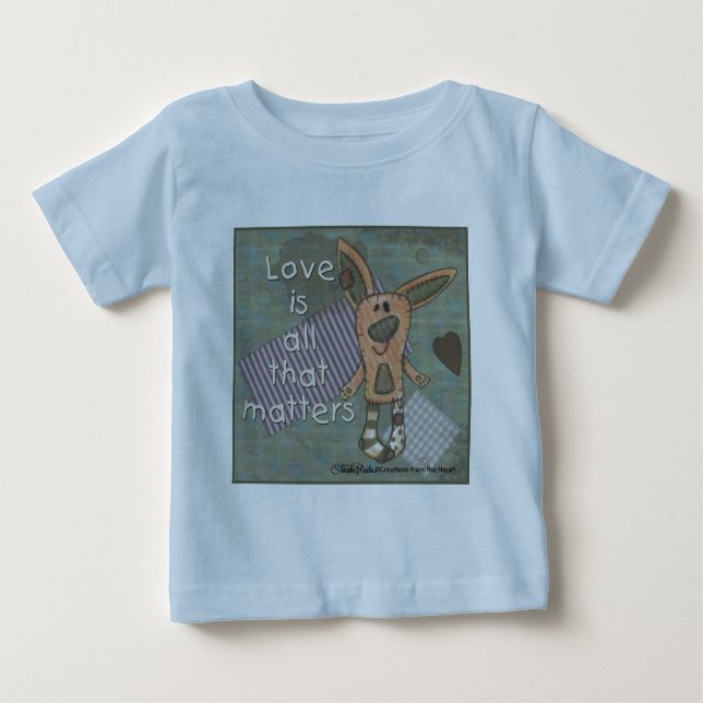 Camiseta De Bebé Bunny primitivo (Anverso)