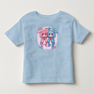 Camiseta De Bebé Bunny Twins
