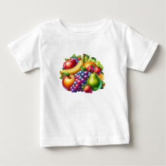 Camiseta De Bebé Bunter Obstmix
