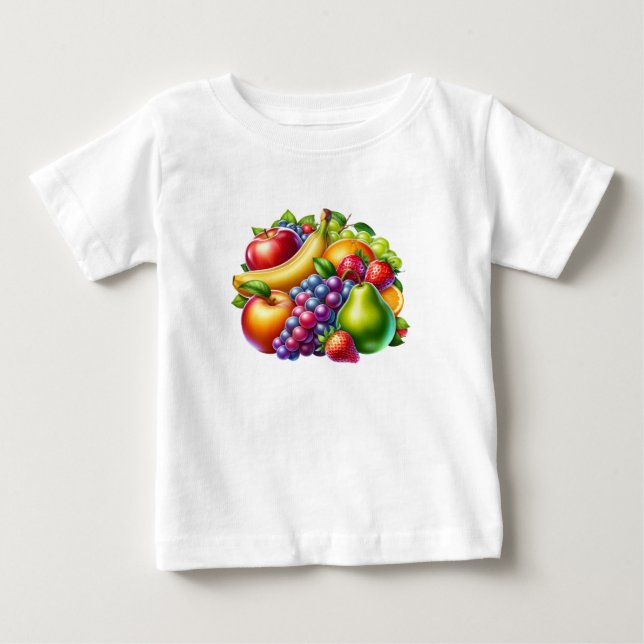 Camiseta De Bebé Bunter Obstmix (Anverso)