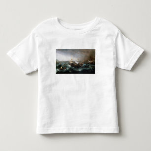 Camiseta De Bebé Buques mercantil holandeses y un Smalschip