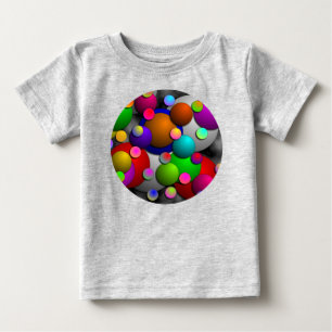 Camiseta De Bebé Burbujas de Kenneth Yoncich