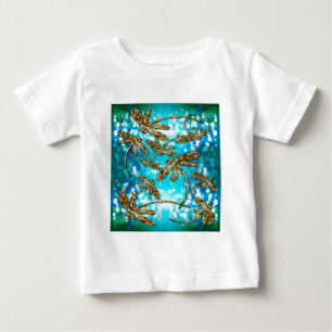 Camiseta De Bebé Burbujas de vuelo de Dragonfly