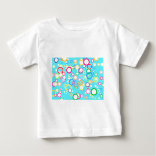 CAMISETA DE BEBÉ BURBUJAS DEL BAÑO DE LOS AZULES CIELOS