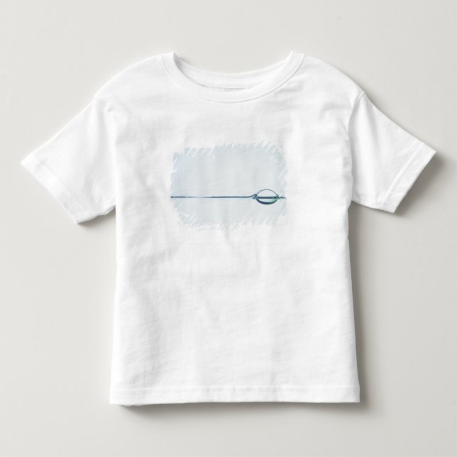 Camiseta De Bebé Burbujas en superficie del agua (Anverso)
