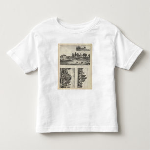 Camiseta De Bebé Burlington y Junction City, Kansas