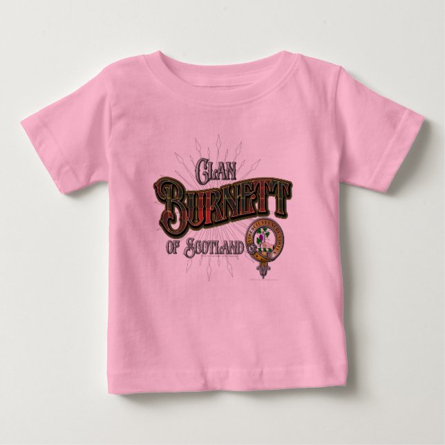 Camiseta De Bebé Burnett Clan (Anverso)