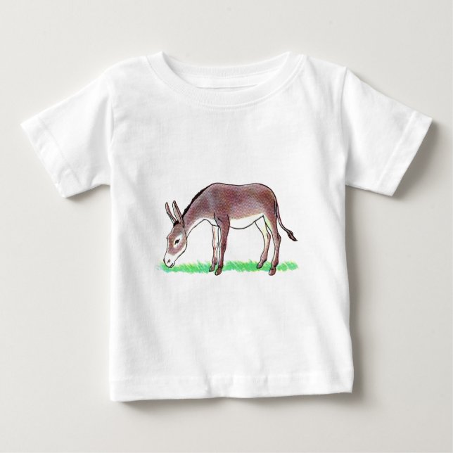 Camiseta De Bebé Burro (Anverso)