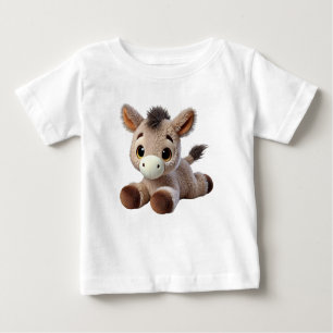 Camiseta De Bebé Burro cutáneo