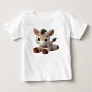 Camiseta De Bebé Burro cutáneo