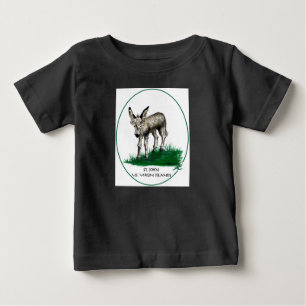 Camiseta De Bebé Burro del bebé