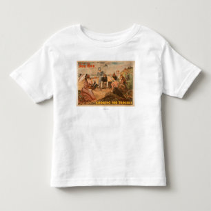 Camiseta De Bebé Buscando el problema - teatro de la escena de la