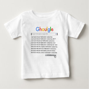 Camiseta De Bebé Búsqueda de disfraces de Halloween de último minut
