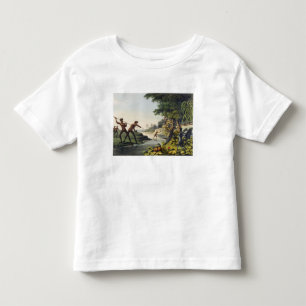 Camiseta De Bebé Búsqueda del canguro, aborígenes en nuevo Wale d
